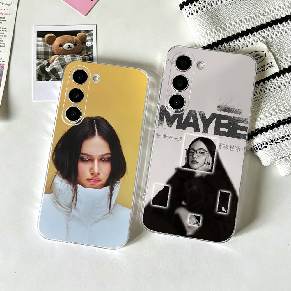Street Fashion Official - เคสโทรศัพท์นักร้องเสียงสโมคกี้ ซีเอนน่า สปิโร สำหรับซัมซุงเอ 10,12,20,21S,30,31,40,50,51,52,70,71 ฝาครอบโปร่งใส