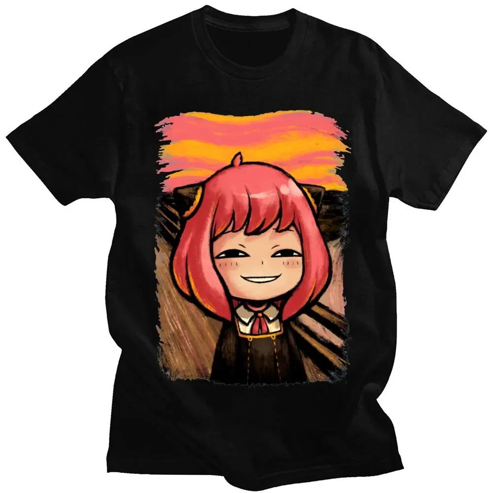 Street Fashion In Japan - เสื้อยืดพิมพ์ลายอนิเมะญี่ปุ่นสปาย x ครอบครัวยาปลอมเสื้อยืดแขนสั้นสำหรับผู้ชายเสื้อผ้าแนวสตรีทเสื้อแฟชั่นสำหรับผู้หญิงสำหรับทุกเพศ