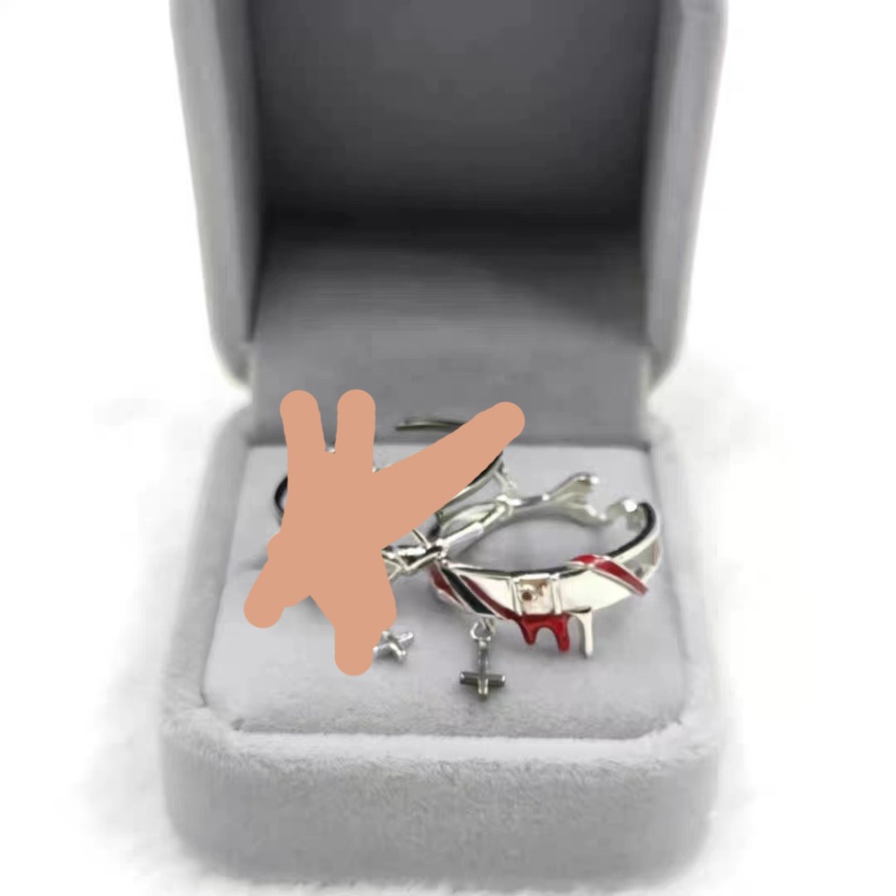 แหวนสไตล์เรโทรสเตริโอครอสพังก์ - Street Fashion Rings บทวิจารณ์และราคา