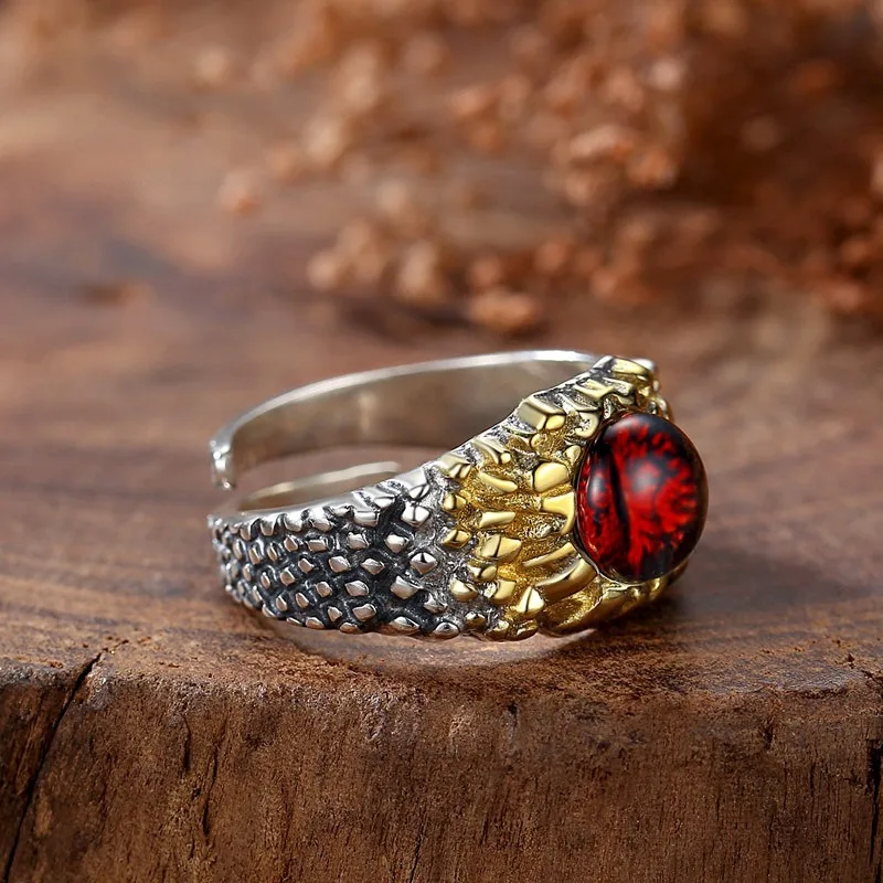 แหวนเงินไทย925สำหรับผู้ชายสไตล - Street Fashion Rings บทวิจารณ์และราคา