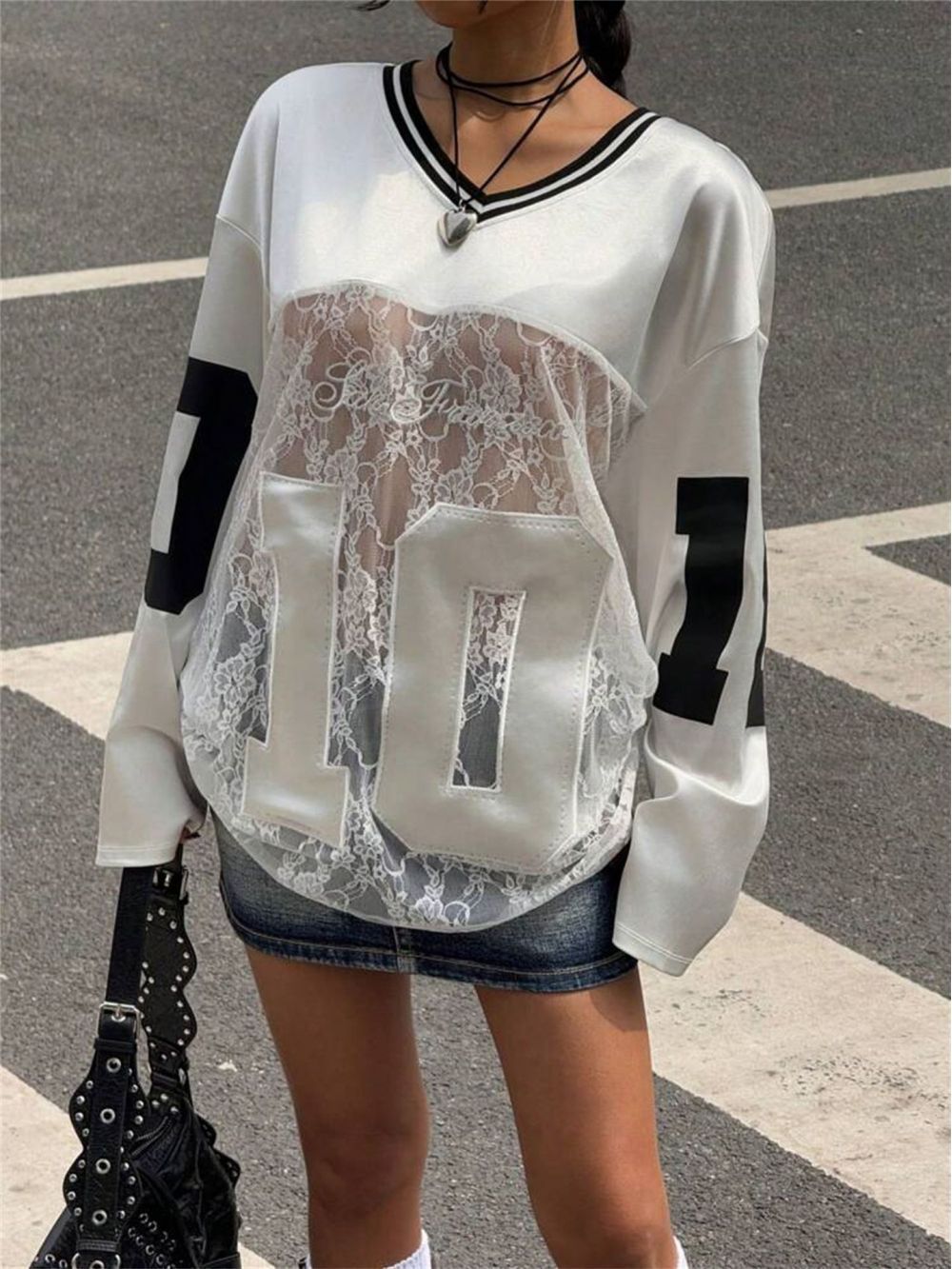 เสื้อเชิ้ตสไตล์อเมริกันแขนยาวป - Street Fashion Girl บทวิจารณ์และราคา