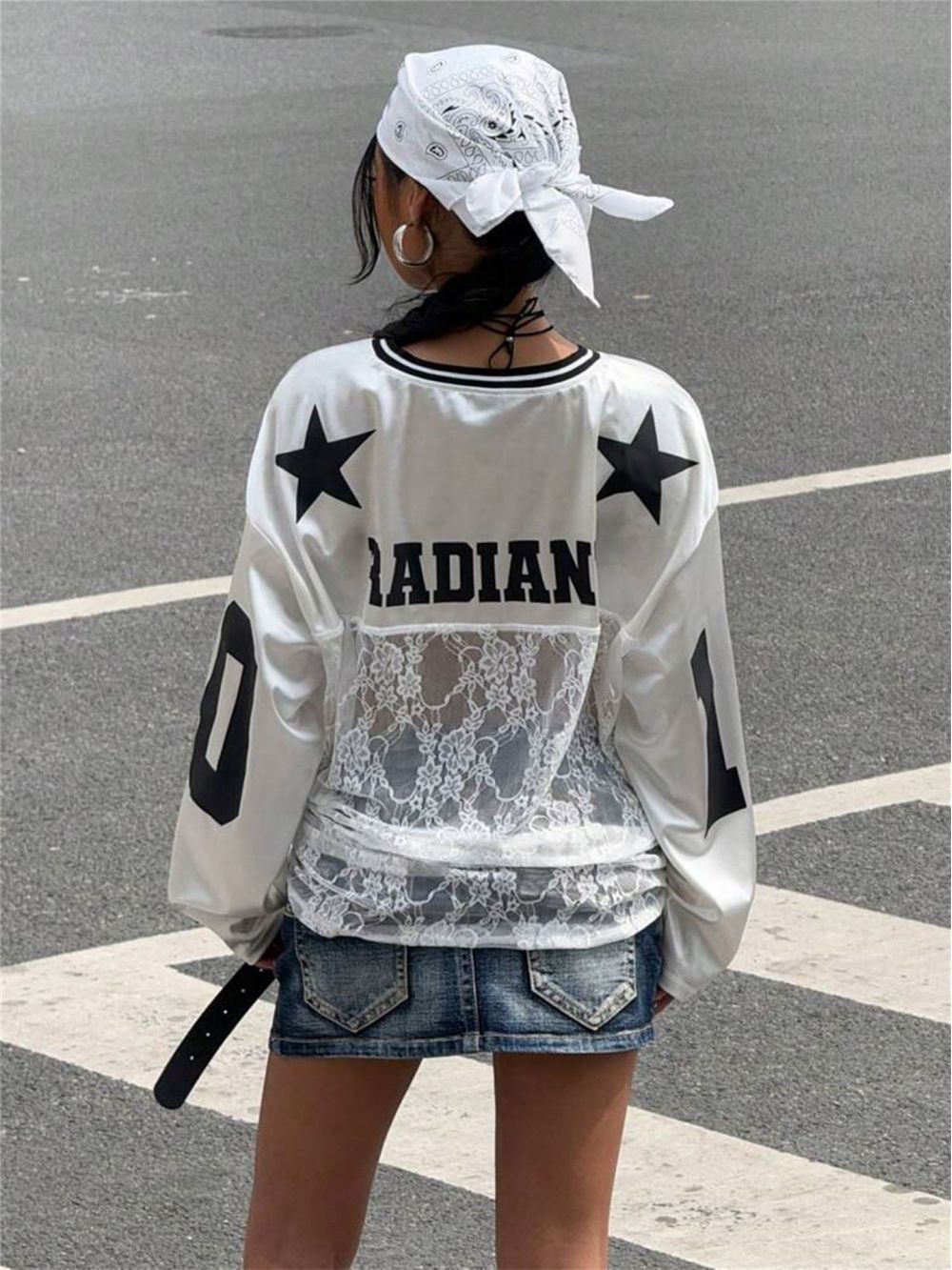 เสื้อเชิ้ตสไตล์อเมริกันแขนยาวป - Street Fashion Girl บทวิจารณ์และราคา