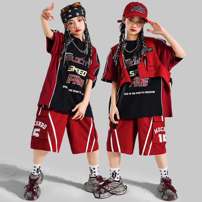 วัยรุ่นแฟชั่น Hiphop ชุดเต้นรํ - Street Fashion Girl บทวิจารณ์และราคา