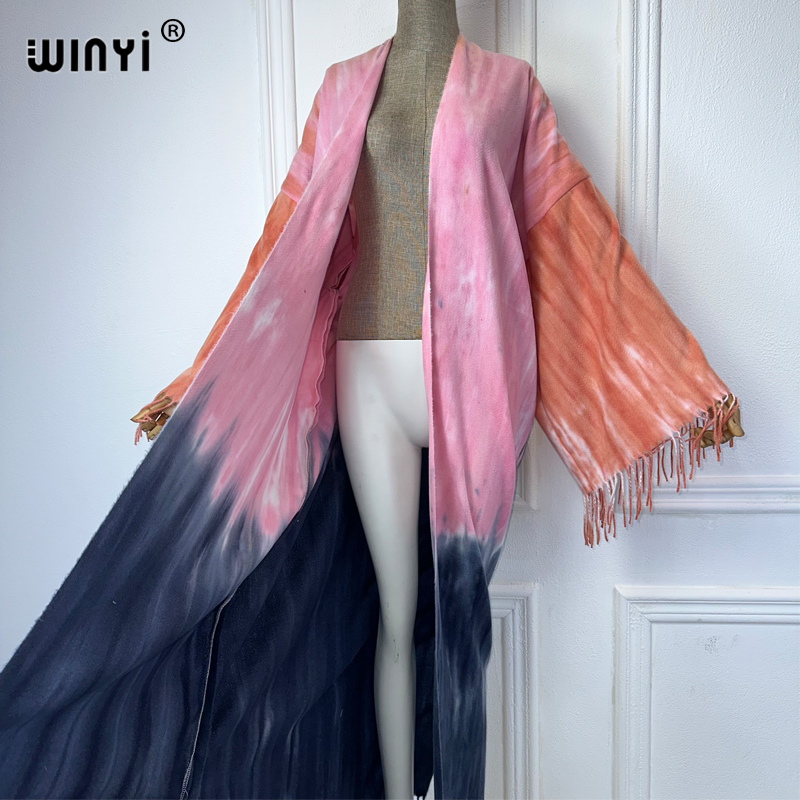 WINYI Tie-ย้อมฤดูหนาวพู่เสื้อส - Street Fashion Dubai บทวิจารณ์และราคา