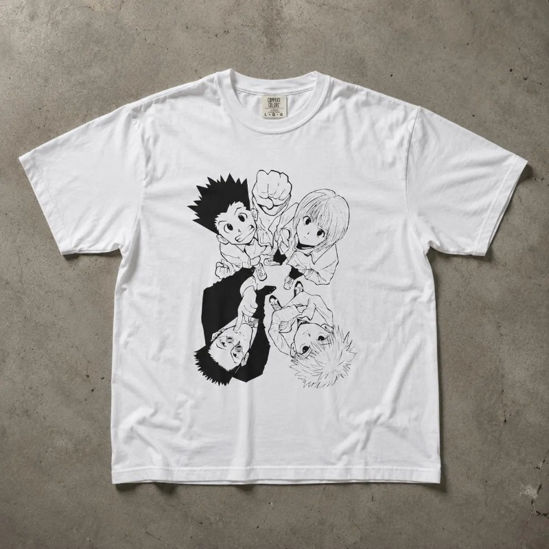 เสื้อยืด HxH, เสื้อยืดอนิเมะสไ - Street Fashion Japan บทวิจารณ์และราคา