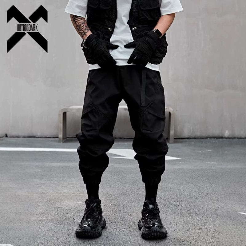 กางเกงจ็อกเกอร์ผู้ชายทรงแทคติค - Techwear Pants Tactical บทวิจารณ์และราคา