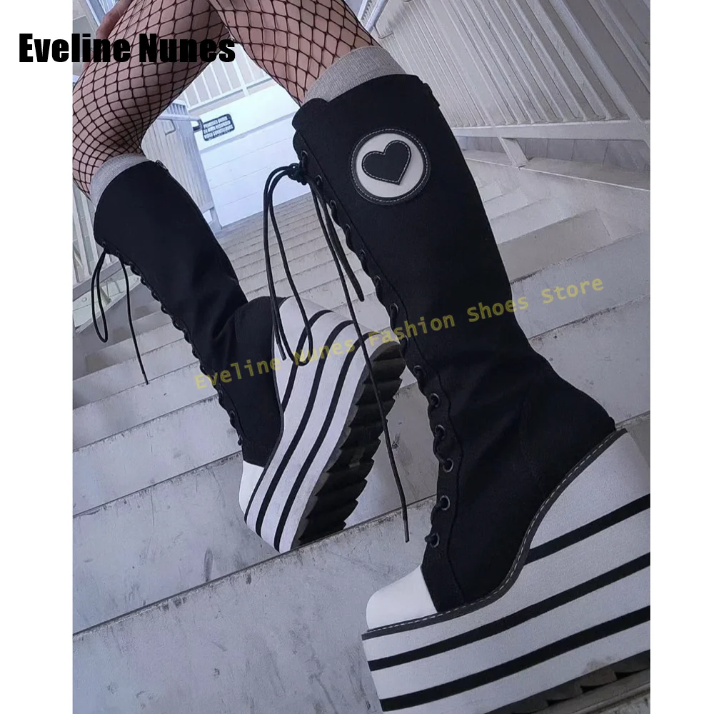 รองเท้าส้นตึกแฟชั่นสีสันสดใสสไ - Street Fashion Girl บทวิจารณ์และราคา