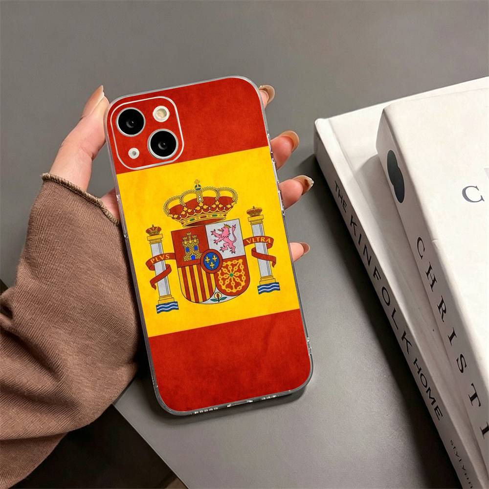 เคสโทรศัพท์ลายธงชาติสเปน สำหรั - Street Fashion Official บทวิจารณ์และราคา