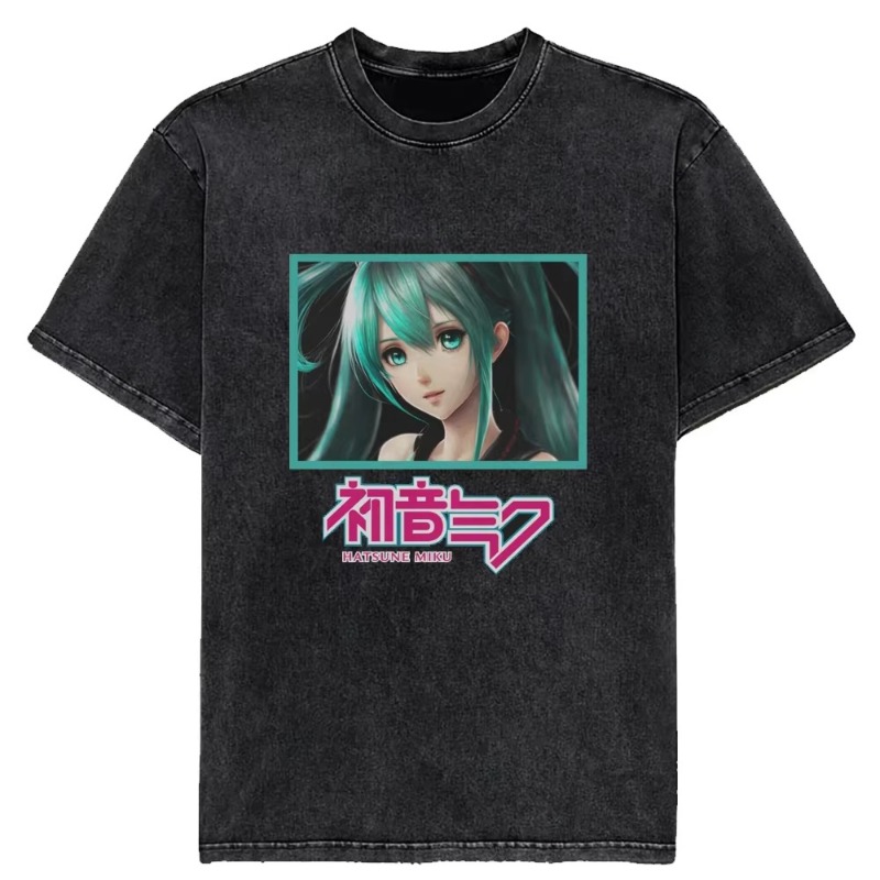 เสื้อยืดลายกราฟิก Hatsune Miku - Street Fashion Japan บทวิจารณ์และราคา