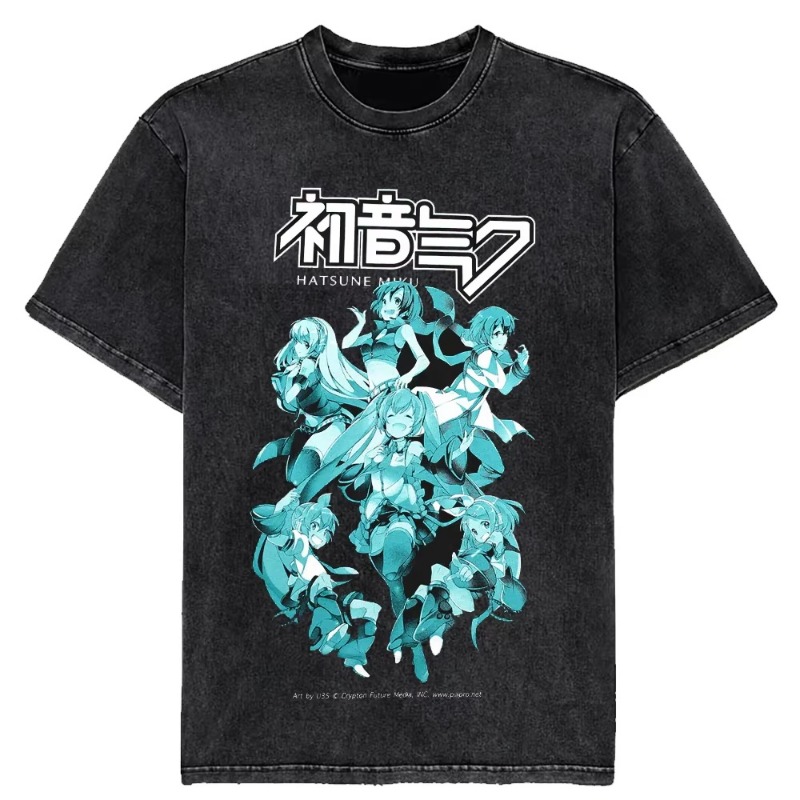 เสื้อยืดลายกราฟิก Hatsune Miku - Street Fashion Japan บทวิจารณ์และราคา