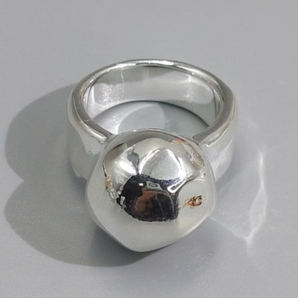 แหวนทรงเรขาคณิตสีทองเงินสไตล์ฮ - Street Fashion Rings บทวิจารณ์และราคา