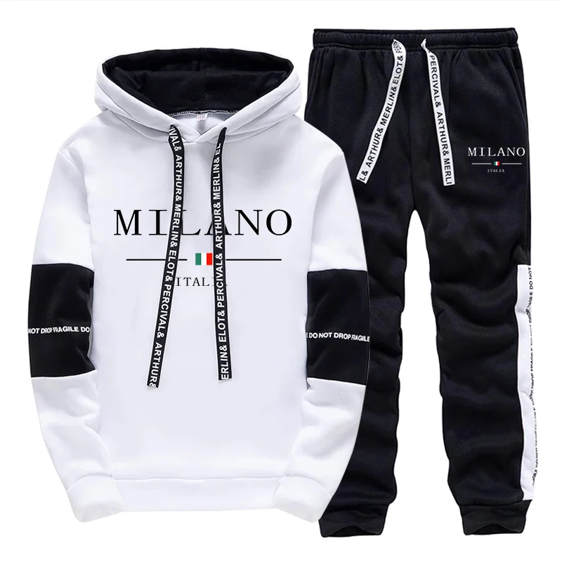 ชุดเซ็ตผู้ชาย/เสื้อฮู้ด/กางเกง - Street Fashion Art บทวิจารณ์และราคา