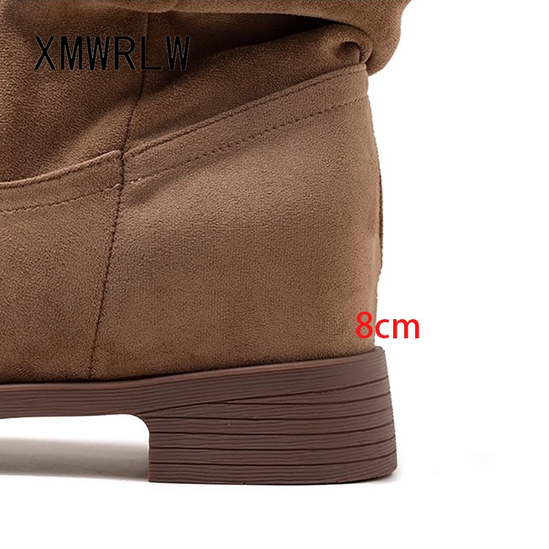 รองเท้าบูทข้อเท้าผู้หญิง XMWRL - Street Fashion Rome 2025 บทวิจารณ์และราคา