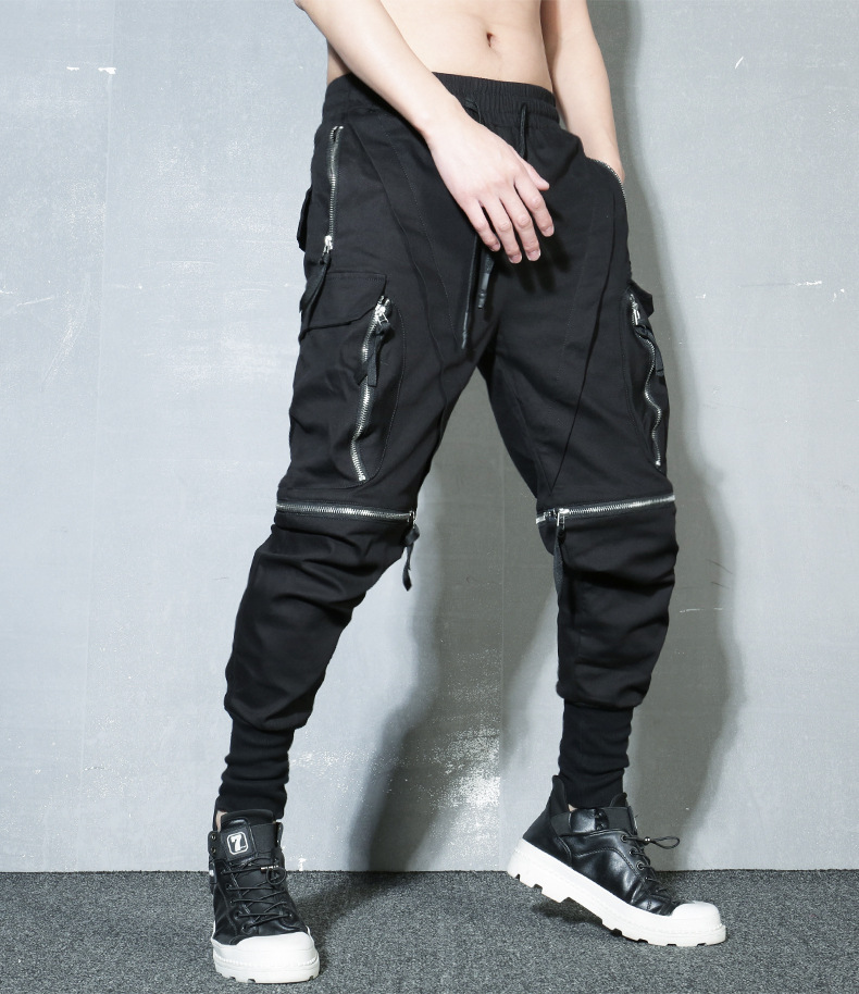 กางเกงคาร์โก้สีดำแบบถอดได้กางเ - Techwear Pants Tactical บทวิจารณ์และราคา