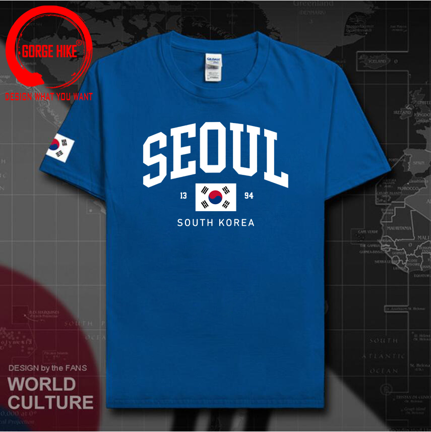 โซล เกาหลีใต้ ธงชาติ เสื้อยืดย - Street Fashion Of Seoul บทวิจารณ์และราคา