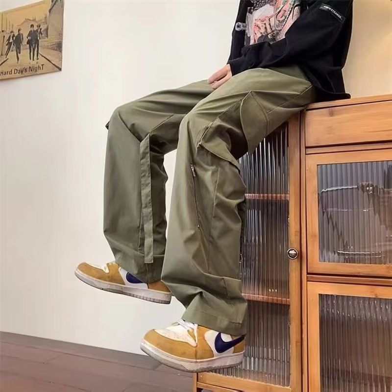 กางเกงคาร์โก้ซิปผู้ชายสำหรับฤด - Techwear Pants Tactical บทวิจารณ์และราคา