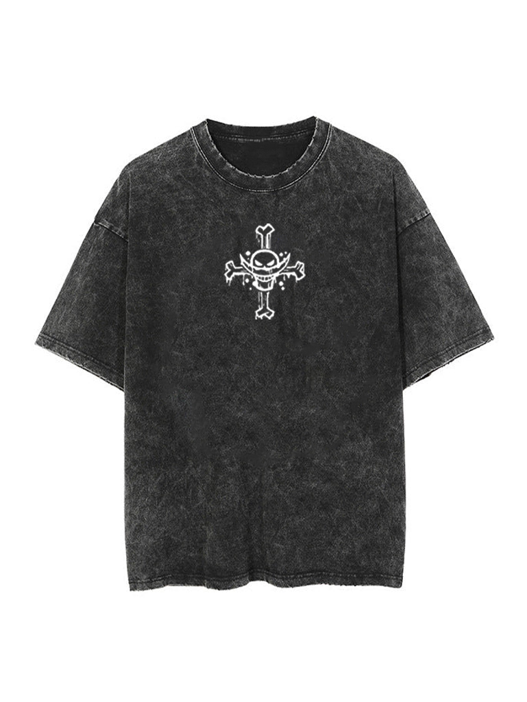 เสื้อยืดลายวันพีซ วินเทจ โจรสล - Street Fashion Japan บทวิจารณ์และราคา