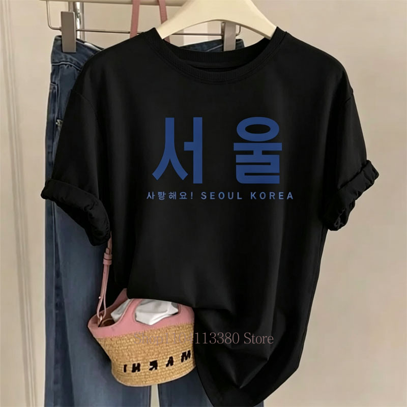 เสื้อยืดพิมพ์ลายกราฟิกจากโซล เ - Street Fashion Of Seoul บทวิจารณ์และราคา