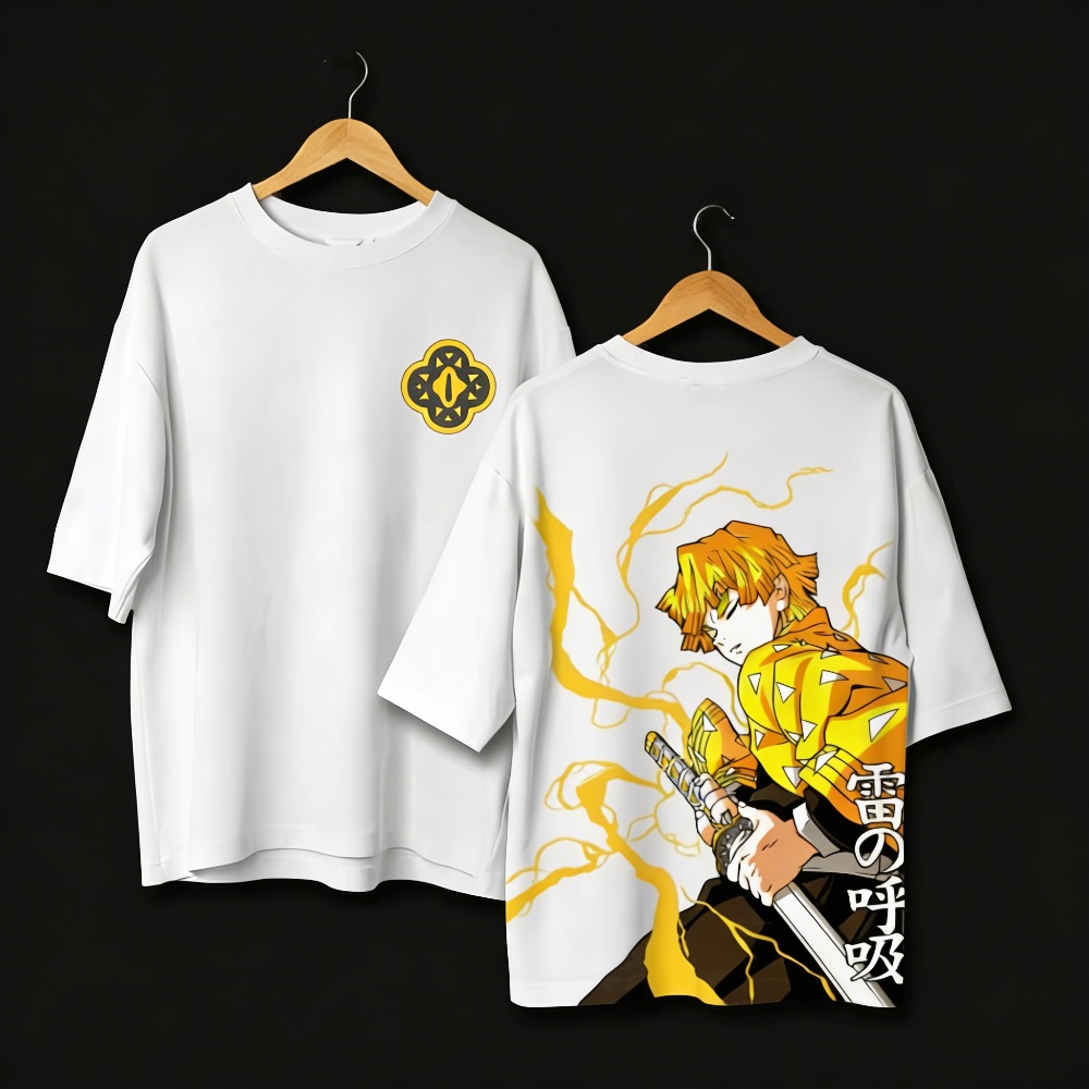 เสื้อยืดลายอนิเมะ Demon Slayer - Street Fashion Japan บทวิจารณ์และราคา