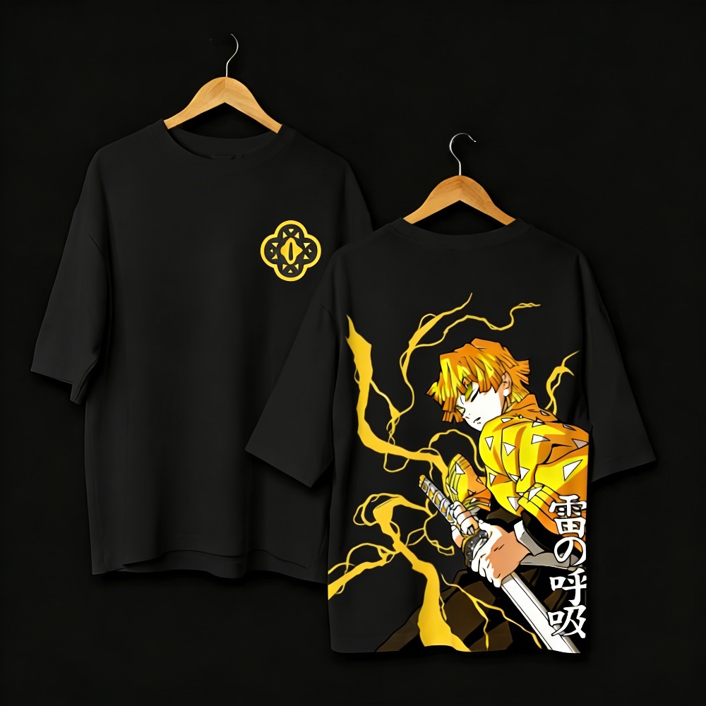 เสื้อยืดลายอนิเมะ Demon Slayer - Street Fashion Japan บทวิจารณ์และราคา