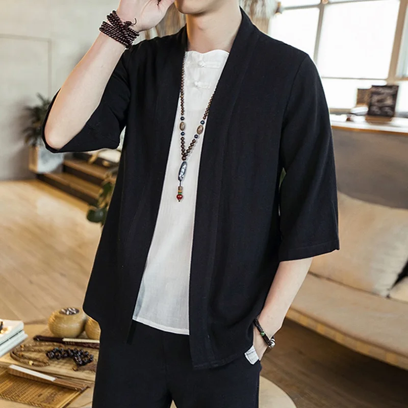 เสื้อคลุมกิโมโนญี่ปุ่นผู้ชาย ส - Street Fashion Japan บทวิจารณ์และราคา