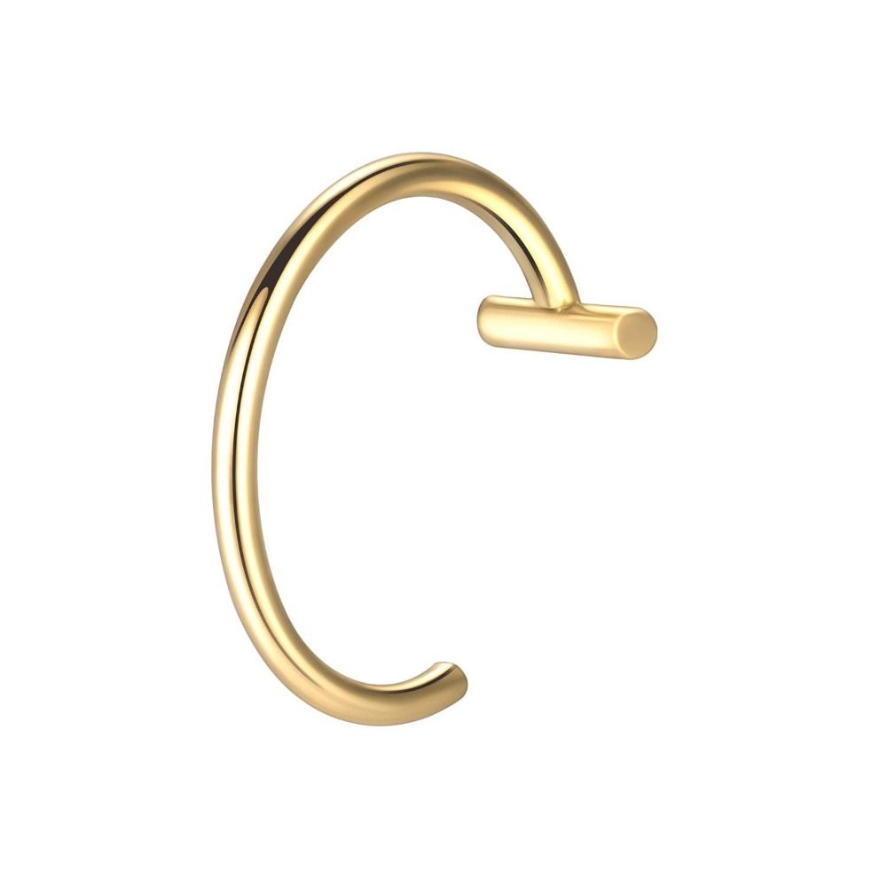 ห่วงจมูกปลอมทำจากสเตนเลสสตีลสุ - Street Fashion Rings บทวิจารณ์และราคา