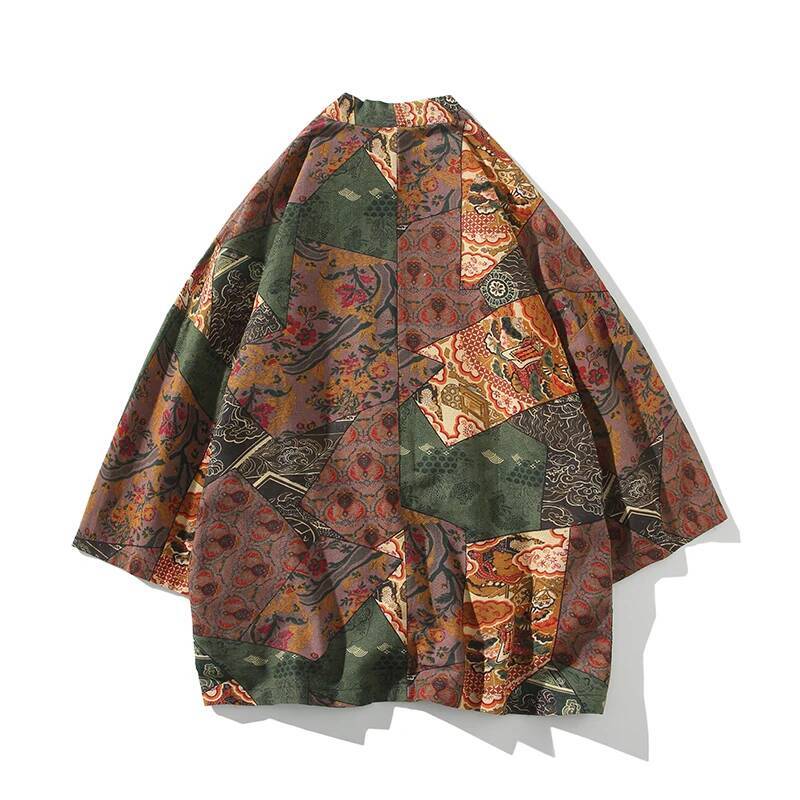 สไตล์ชาติพันธุ์พิมพ์ Yukata ผู - Street Fashion In Japan บทวิจารณ์และราคา